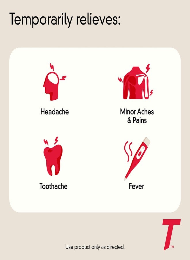 تايلينول معلق فموي للأطفال، دواء سائل مسكن للألم وخافض للحرارة لأعراض البرد والإنفلونزا، خالٍ من الأسبرين والإيبوبروفين والكحول، بنكهة العلكة، 120 مل - Image 4